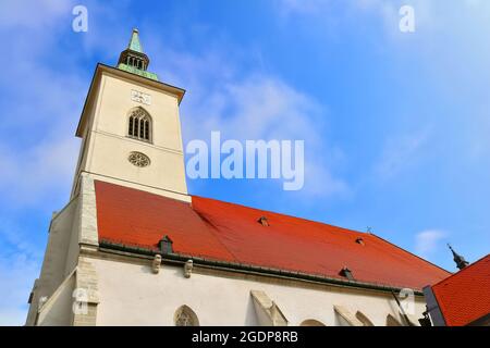 Sankt-Martins Dom in Bratislava, Slowakei Stockfoto