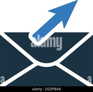 Zustellung, Meldungssymbol – Vektor-EPS-Datei. Ideal für Printmedien, Web, Stock-Bilder, kommerzielle Nutzung oder jede Art von Design-Projekt. Stock Vektor