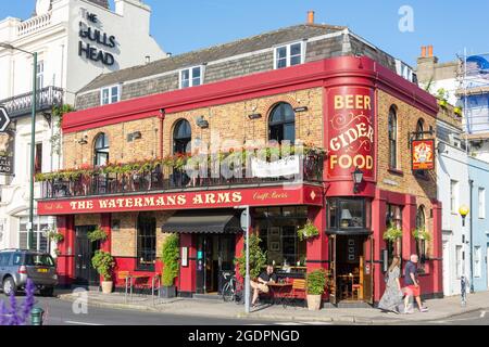 The Watermans Arms, Lonsdale Road, Barnes, London Borough of Richmond upon Thames, Greater London, England, Vereinigtes Königreich Stockfoto