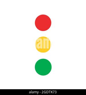 Ampelvektordarstellung Stock Vektor