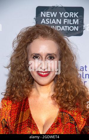 NEW YORK, NY - 14. AUGUST: Bettina Bilger nimmt an der 'Americanish' New York Premiere während des 20. New York Asian Film Festival im SVA Theater am 14. August 2021 in New York City Teil. Stockfoto