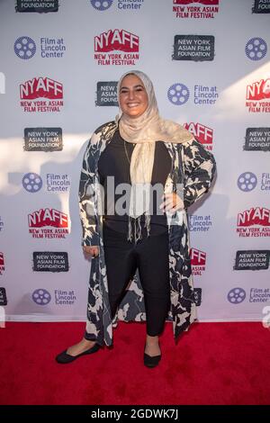 New York, Usa. August 2021. NEW YORK, NY - 14. AUGUST: Iman Zawahry nimmt an der 'Americanish' New York Premiere während des 20. New York Asian Film Festival im SVA Theater am 14. August 2021 in New York City Teil. (Foto von Ron Adar/SOPA Images/Sipa USA) Quelle: SIPA USA/Alamy Live News Stockfoto