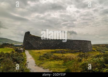 Cahergall megalithische Steinfestung in Irland Stockfoto