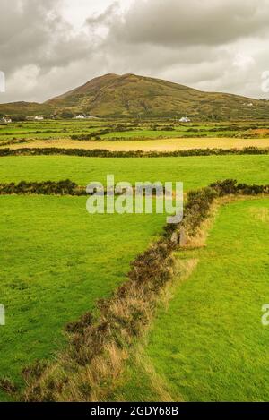 Cahergall megalithische Steinfestung in Irland Stockfoto