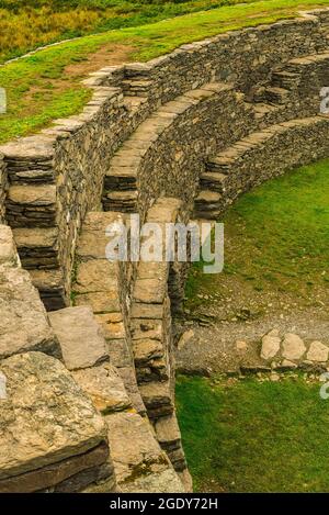 Cahergall megalithische Steinfestung in Irland Stockfoto