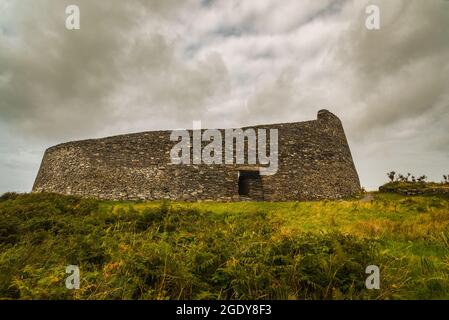 Cahergall megalithische Steinfestung in Irland Stockfoto