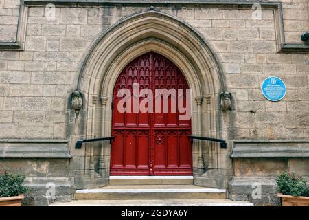 Mill Hill Chapel. City Square, Leeds, West Yorkshire, Großbritannien Stockfoto