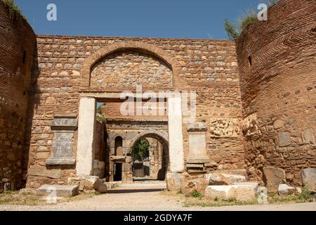 İznik ist eine so historische und alte Stadt, dass man es als ein Freilichtmuseum bezeichnen kann. Besuchsdatum 01. Juli 2021 Stockfoto