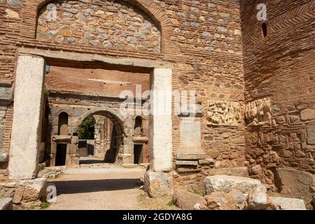 İznik ist eine so historische und alte Stadt, dass man es als ein Freilichtmuseum bezeichnen kann. Besuchsdatum 01. Juli 2021 Stockfoto