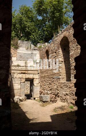 İznik ist eine so historische und alte Stadt, dass man es als ein Freilichtmuseum bezeichnen kann. Besuchsdatum 01. Juli 2021 Stockfoto