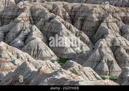 SD004450-00....SOUTH DAKOTA - Blick vom Burns Basin im Badlands National Park. Stockfoto