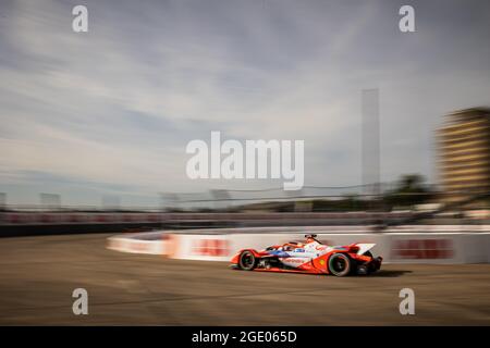 94 Lynn Alexandre (gbr), Mahindra Racing, Mahinda M7Electro, Aktion während des Berlin ePrix 2021, 8. Treffen der Formel-E-Weltmeisterschaft 2020-21, auf dem Tempelhof Airport Street Circuit vom 14. Bis 15. August in Berlin, Deutschland - Foto Germain Hazard / DPPI Stockfoto