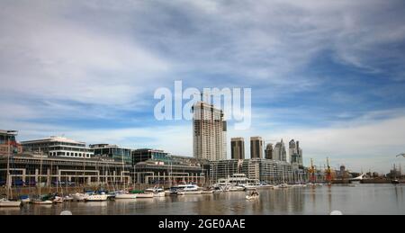 Puerto Madero Waterfront in Buenos Aires Argentinien 2009 Stockfoto