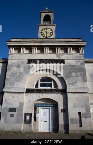 Ramsgate Maritime Museum im Uhrenhaus am Kai im Ramsgate Harbour, Kent England, Großbritannien Stockfoto