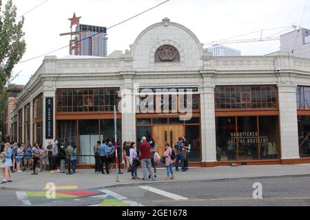 The Starbuck's Roasters in Seattle, Washington Stockfoto