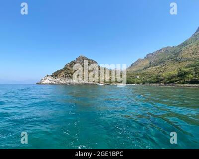 Küste von maratea, basilicata, italien, süditalien Stockfoto