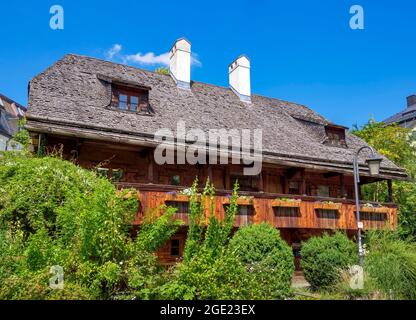 Kriechbaumhof und historische Herberge Gebäude, Preysingstraße, Haidhausen, München, Bayern, Deutschland, Europa Stockfoto