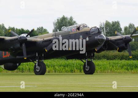 Avro Lancaster NX611, Just Jane, East Kirkby, Stockfoto