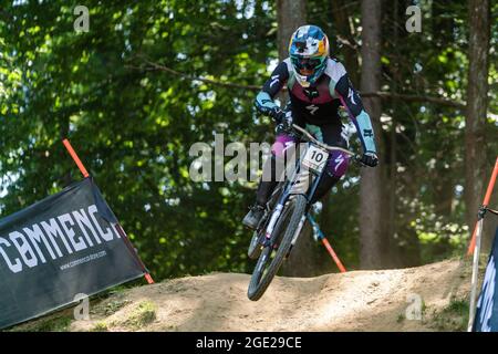 Loic BRUNI aus Frankreich während der Mountainbike-Weltmeisterschaft 2021 am 15. August 2021 in Maribor, Slowenien - Foto Olly Bowman / DPPI Stockfoto