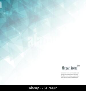 Abstrakter Dreiecke Hintergrund. Moderne überlappende geometrische Form. Stock Vektor