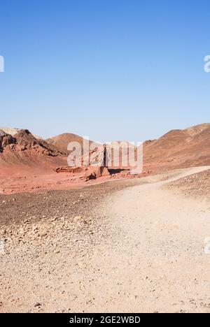 Timna Park in der Nähe von Eilat im Süden Israels, Wüste Stockfoto