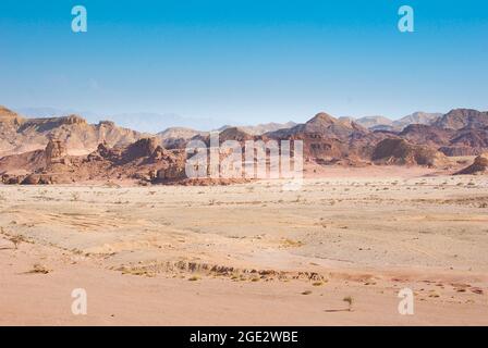 Timna Park in der Nähe von Eilat im Süden Israels, Wüste Stockfoto