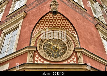 Warsaw Old Town, HDR-Bild Stockfoto