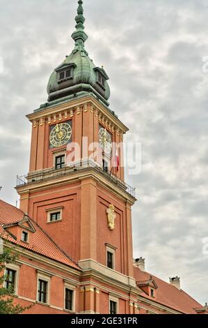 Warsaw Old Town, HDR-Bild Stockfoto