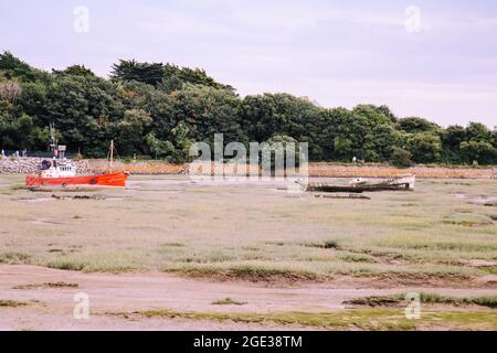 Barry Harbour, Barry Island, South Wales, Großbritannien, August 2021 Stockfoto