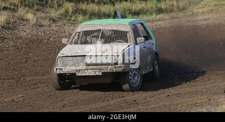 Deutschland, Eppe, 2018-07-07, Autocross-Rennstrecke des RSG Aartal Eppe. Stockfoto