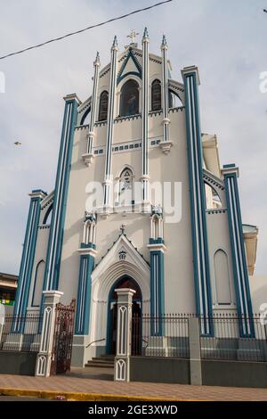 La Capilla Maria Auxiliadora Kapelle im westlichen Teil von Granada, Nicaragua Stockfoto