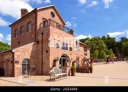 The Engine Yard The Duchess Gallery Belvoir Castle Vale of Belvoir Grantham Leicestershire England GB Europa Stockfoto