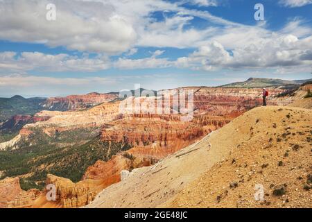 Cedar Breaks National Monument in der Nähe von Cedar City, Utah. Stockfoto