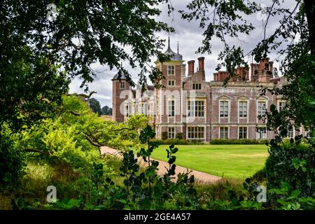 Blickling Hall in Norfolk. Stockfoto