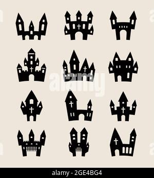 Halloween und an Feiertagen Stock Vektor