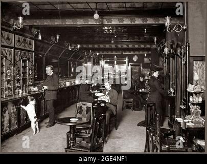 Automated-Restaurant-in-stockholm-1905 Stockfoto
