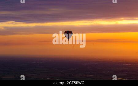 Eine Fahrt in den Himmel Stockfoto