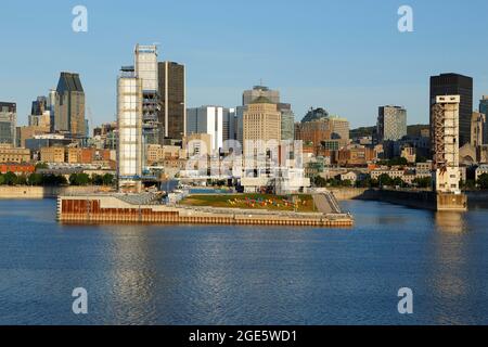 Der alte Hafen, Montreal, Provinz Quebec, Kanada Stockfoto