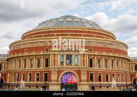 Die Royal Albert Hall, berühmte Konzerthalle in London Stockfoto