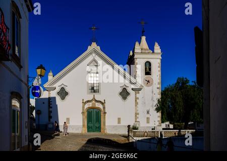 Kirche in Alte (Algarve-Portugal) Stockfoto