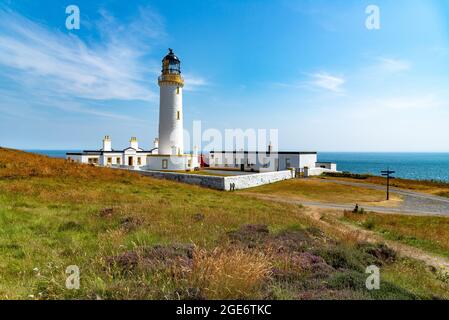 Mull of Galloway Lighthouse, Drummore, Stranraer, Dumfries und Galloway. Stockfoto