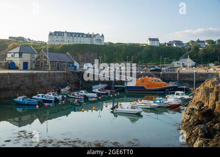 Portpatrick, Stranraer, Dumfries und Galloway, Schottland, Großbritannien Stockfoto