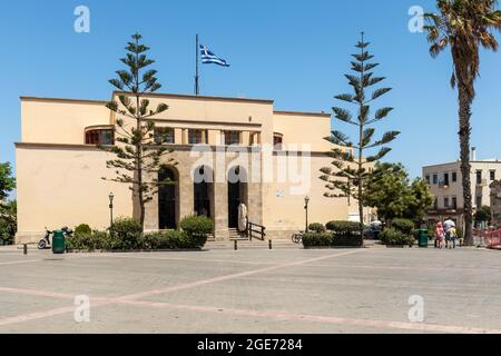 Das Archäologische Museum von Kos auf dem Eleftherias-Platz, Kos-Stadt, Kos, Griechenland Stockfoto