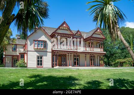 Riccarton House and Gardens, Riccarton, Christchurch, Canterbury, Neuseeland Stockfoto