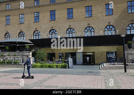 Posthotel im Zentrum von Göteborg. Stockfoto