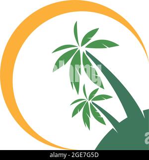 Sunset Icon Logo Vektor Design Vorlage Illustrator Stock Vektor