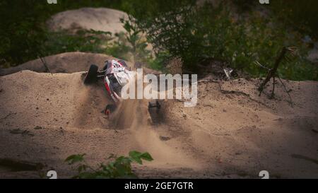 Voiture de course, téléguidé, Rennwagen, ferngesteuertes Auto Stockfoto