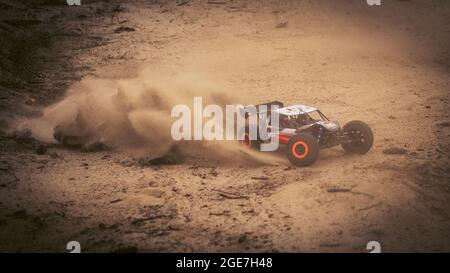 Voiture de course, téléguidé, Rennwagen, ferngesteuertes Auto Stockfoto