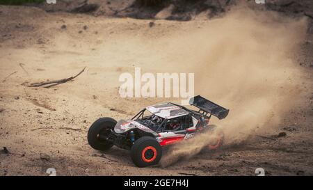 Voiture de course, téléguidé, Rennwagen, ferngesteuertes Auto Stockfoto