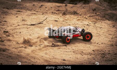 Voiture de course, téléguidé, Rennwagen, ferngesteuertes Auto Stockfoto